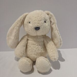 Cloud Island White Bunny Plush 12” Cream Gray Nose Stuffed Rabbit Target 2024